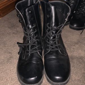Black boots